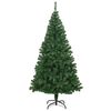 vidaXL Artificial Christmas Tree with 300 LEDs with Stand Green 210 cm