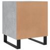 vidaXL Bedside Cabinets 2 pcs Concrete Grey 40x40x50 cm Engineered Wood