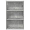 vidaXL Bathroom Wall Cabinet Concrete Grey 40 x 16 x 62.5 cm
