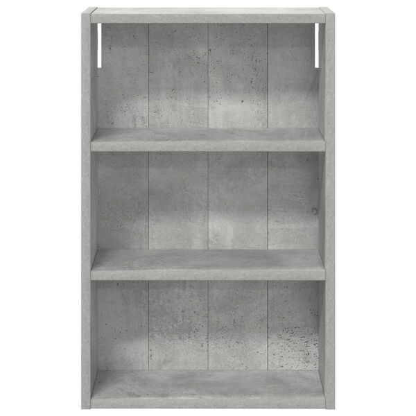 vidaXL Bathroom Wall Cabinet Concrete Grey 40 x 16 x 62.5 cm