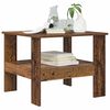 vidaXL Coffee Table Old Wood 57 x 55 x 45 cm Engineered Wood