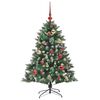 vidaXL Artificial Christmas Tree with 150 LEDs with Stand Green 120 cm