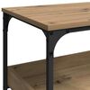 vidaXL Kitchen Trolley Artisan Oak 60 x 41 x 80.5 cm Engineered Wood