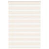 vidaXL Zebra Blind Marble Beige 105x100 cm Fabric Width 100.9 cm Polyester