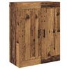 vidaXL Highboard 2 pcs Old Wood Engineered Wood