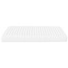 vidaXL Foam Mattress White 200x200 cm Hardness H2 H3