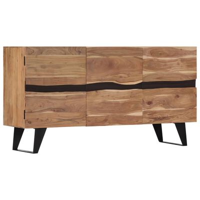 vidaXL Sideboard 150x40x79 cm Solid Acacia Wood