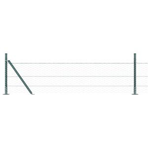 vidaXL Fence Post Green 25 x 0.5 m (36 mm mesh) Steel