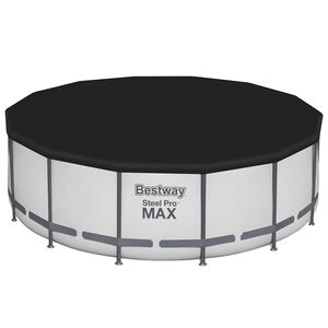 Bestway Pool Cover | Black | PVC | 13ft / 396cm diameter