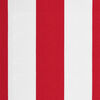vidaXL Replacement Fabric for Awning Red and White Stripe 4.5x3.5 m