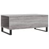 vidaXL Coffee Table Grey Sonoma 90x50x36.5 cm Engineered Wood