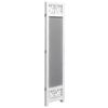 vidaXL 3-Panel Room Divider Grey 105x165 cm Fabric