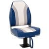 vidaXL Foldable Boat Chair High Backrest