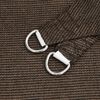 vidaXL Sunshade Sail 160 g/m&sup2; Brown 2.5x5 m HDPE