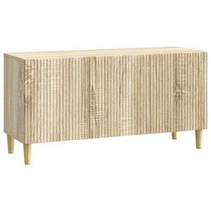 vidaXL TV Cabinet 99 x 34.5 x 50 cm Sonoma Oak Engineered Wood