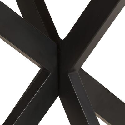 vidaXL Dining Table 140x80x75 cm Solid Reclaimed Wood
