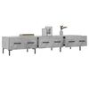 vidaXL TV Cabinet Concrete Grey 150x36x30 cm Engineered Wood