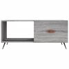 vidaXL Coffee Table Grey Sonoma 90x50x40 cm Engineered Wood