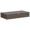 vidaXL Storage Box 24 pcs Non-woven fabric 90 x 48 x 15 cm 64.8 L Grey