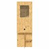 vidaXL Terrarium Brown 50 x 50 x 150 cm OSB