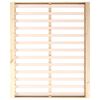 vidaXL Bed Frame without Mattress 120x200 cm Solid Wood