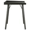 vidaXL Desk Black 90x50x79 cm