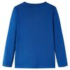 Kids' T-shirt with Long Sleeves Dark Blue 92