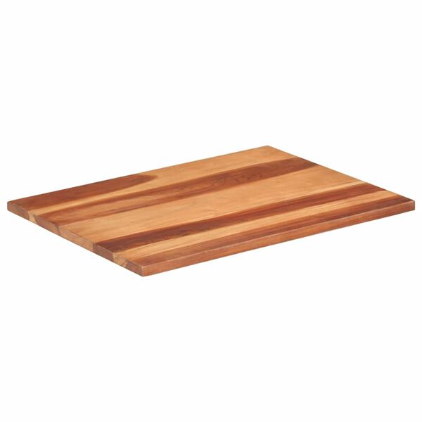 vidaXL Table Top Solid Wood Acacia 25-27 mm 60x80 cm