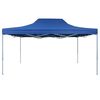 vidaXL Foldable Tent Pop-Up 3x4.5 m Blue