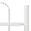 vidaXL Garden Fence White 1.7 x 1 m Powder-coated steel