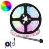 vidaXL LED Strip 12 pcs Black and Transparent 2100 mm