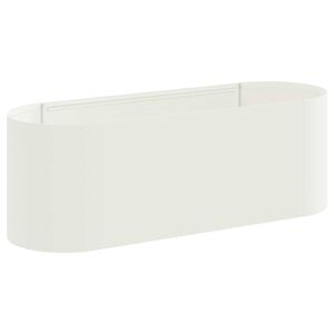 vidaXL Raised Garden Bed White 120 x 40x 40 cm