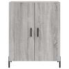 vidaXL Sideboard Grey Sonoma 69.5x34x90 cm Engineered Wood