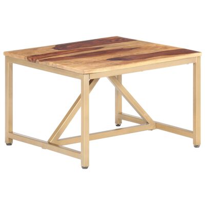 vidaXL Side Table 60x60x40 cm Solid Sheesham Wood