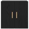 vidaXL Wall Cabinet Black Oak 60 x 30 x 60 cm Engineered Wood