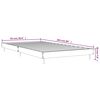 vidaXL Bed Frame without Mattress Sonoma Oak 90x200 cm Engineered Wood