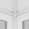 vidaXL Party Tent with 4 Mesh Sidewalls 2.5x2.5 m White