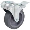 vidaXL Bolt Hole Swivel Casters 4 pcs 75 mm