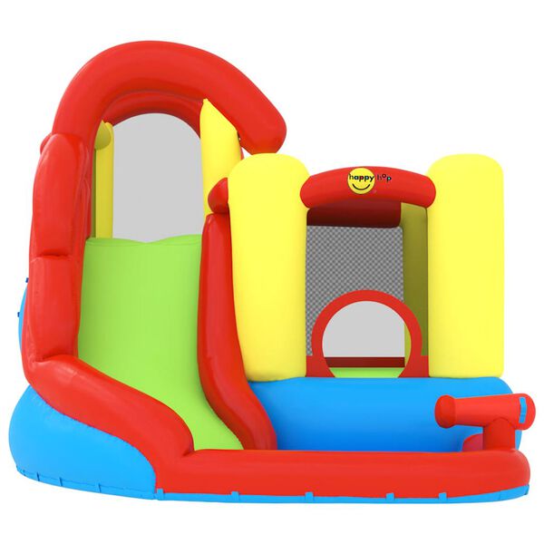 Happy Hop Bouncy Castle with Slide and Splash Pool 280x319x211 cm