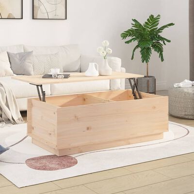 vidaXL Coffee Table 100x50x35 cm Solid Wood Pine