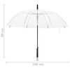 vidaXL Umbrella Transparent 100cm