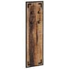 vidaXL Coat Rack 35x8x110 cm Solid Rough Wood Mango
