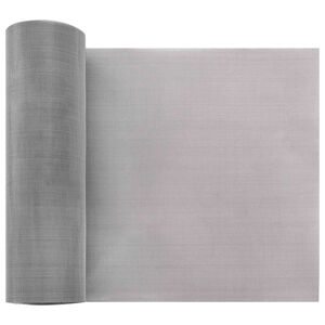 vidaXL Mesh Screen 20 x 2000 cm 60 Mesh Stainless Steel 201 Silver