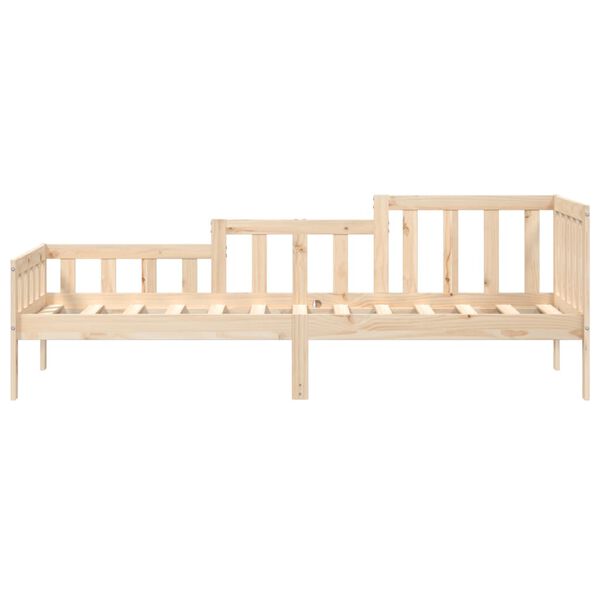 vidaXL Day Bed without Mattress 90x190 cm Single Solid Wood Pine