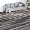 vidaXL Flooring Planks 18 pcs Brown 5.26 m&sup2; PVC