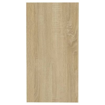 vidaXL Side Table Sonoma Oak 50x26x50 cm Engineered Wood