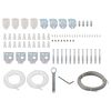 vidaXL 81 Piece Awning Accessory Set
