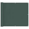 vidaXL Balcony Screen Dark Green 100 x 800 cm Oxford Fabric