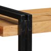 vidaXL Wall Shelf 90x33x45 cm Solid Wood Acacia