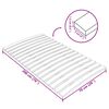 vidaXL Bed Slats Replacement with 17 Slats 70x200 cm